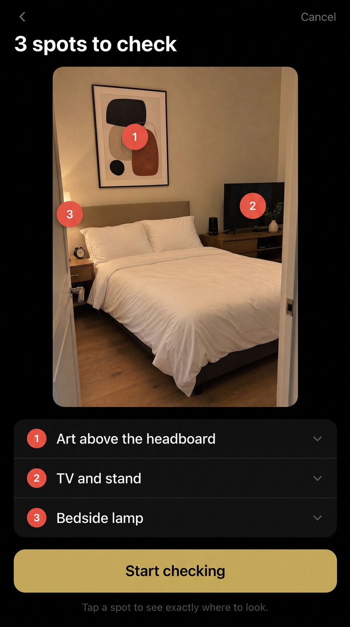 lokx scan app 3 spots to check