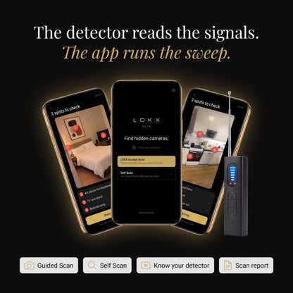 LOKX detector and app