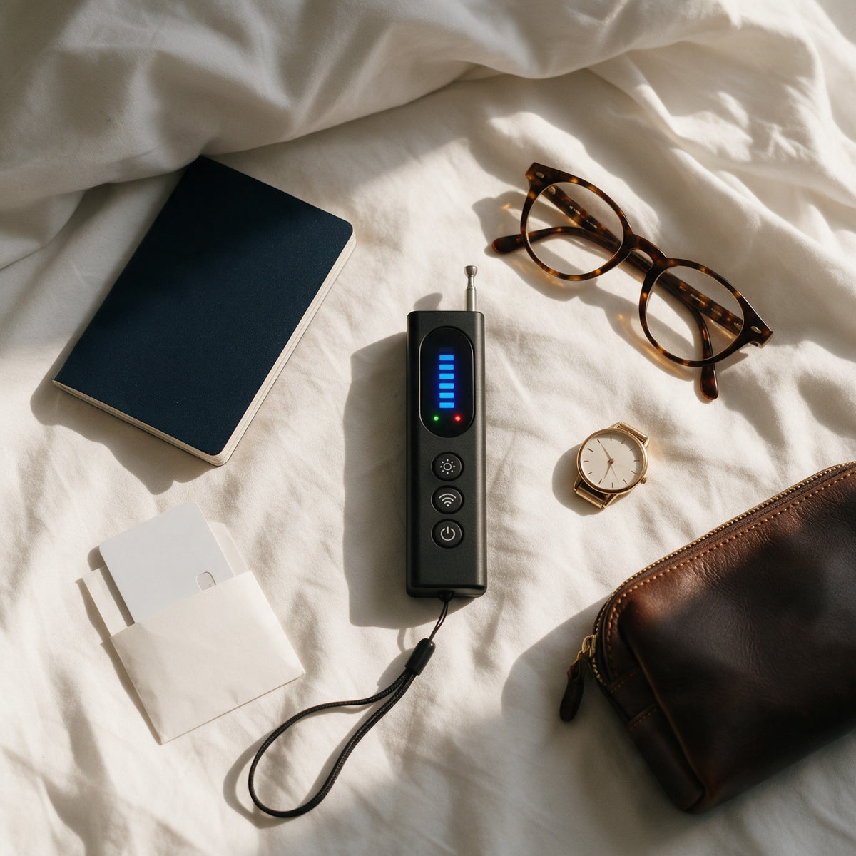 LOKX detector travel essentials