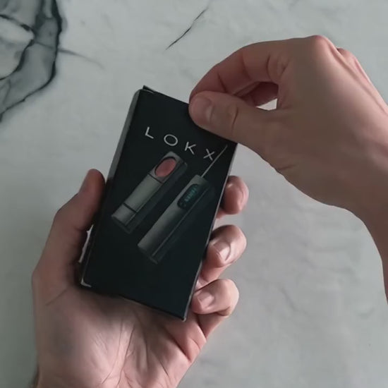 LOKX detector unboxing and app