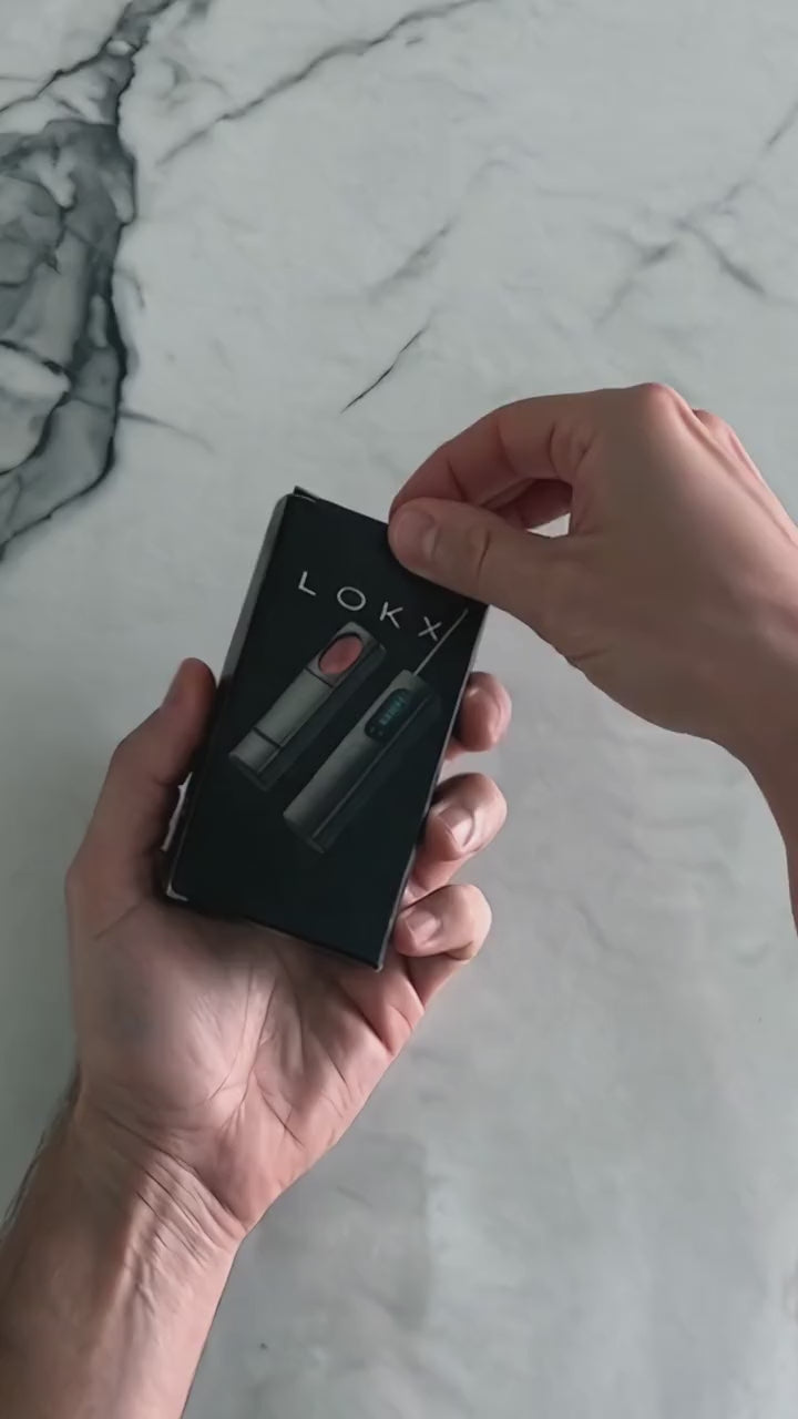 LOKX detector unboxing and app